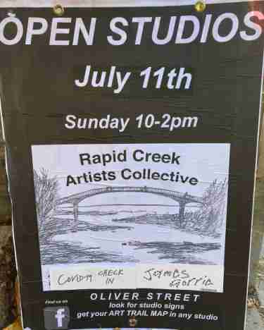 Rapid Creek Artist Collective Open Exhibition - 11th. July