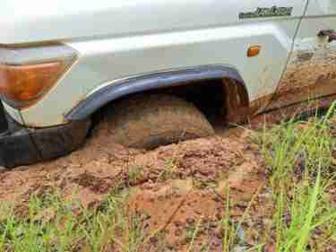 4WD Bogged