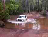 Water crossing 4WD training