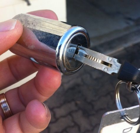 prado spare wheel cover lock
